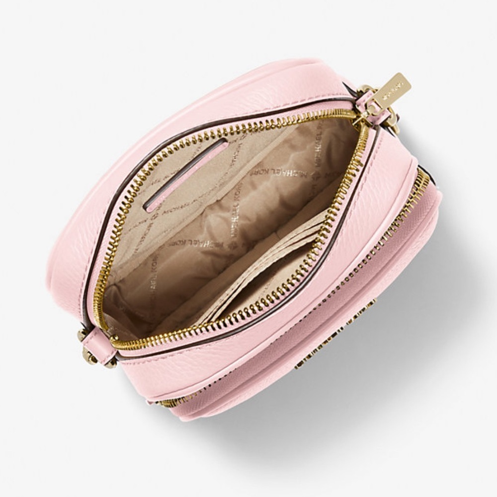 MICHAEL KORS Jet Set Travel Md Pebbled Leather NS Chain Crossbody XBODY
Powder - Picture 2 of 16